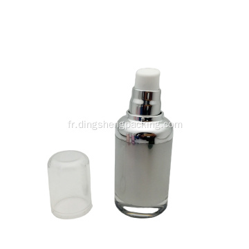 Contenant de crème de bouteille de crème acrylique à double paroi remplacent les bouteilles 15g